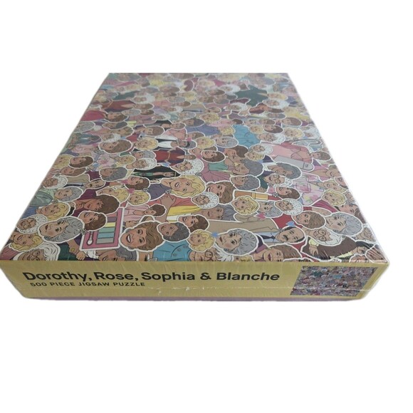 THE GOLDEN GIRLS Dorothy Rose Sophia Blanche JIGSAW PUZZLE 500 Pieces SEALED NEW - Picture 3 of 4